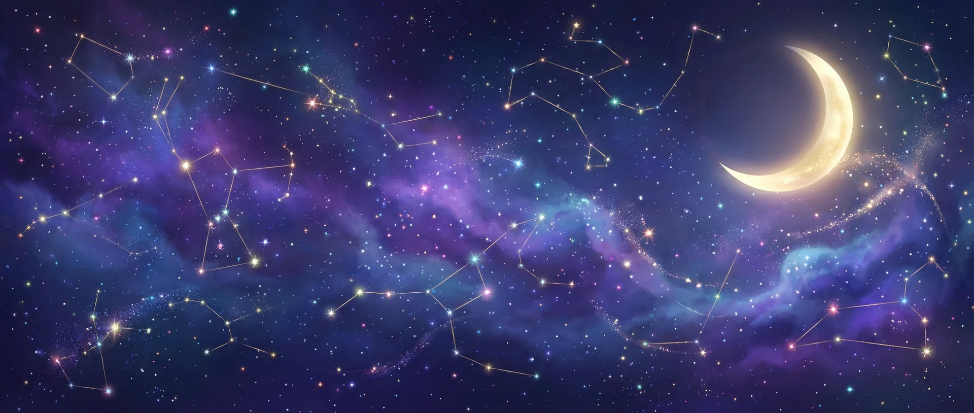 星空背景 - 女生越说痛男生越要塞 | 每日星座运势与塔罗占卜